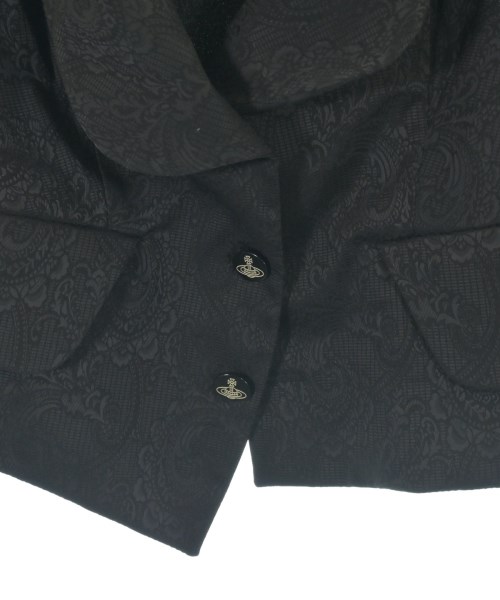 Vivienne Westwood RED LABEL（ヴィヴィアンウエストウッドレッドレーベル）カジュアルジャケット 黒 サイズ:42(M位) レディース/2200662464020