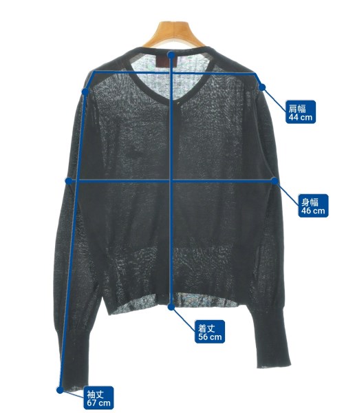 Vivienne Westwood RED LABEL（ヴィヴィアンウエストウッドレッドレーベル）カーディガン 黒 サイズ:L レディース/2200663444038