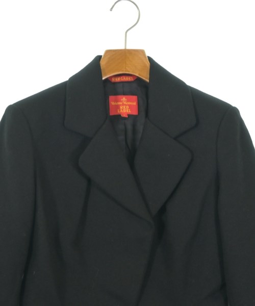 Vivienne Westwood RED LABEL（ヴィヴィアンウエストウッドレッドレーベル）テーラードジャケット 黒 サイズ:3(L位) レディース/2200665045011