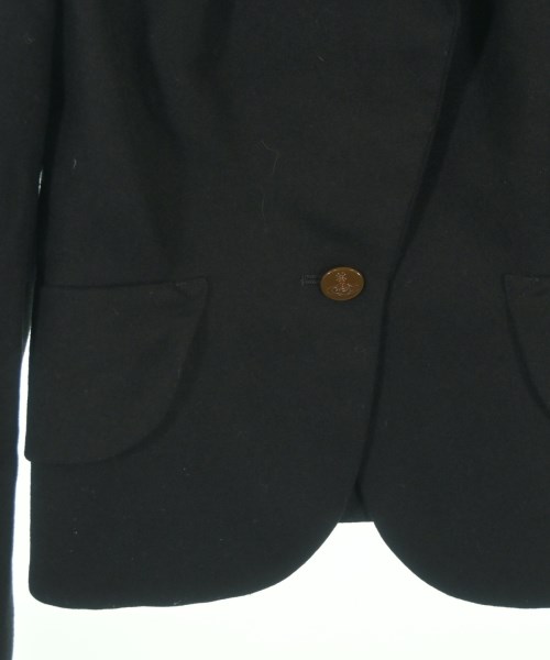 Vivienne Westwood RED LABEL（ヴィヴィアンウエストウッドレッドレーベル）テーラードジャケット 黒 サイズ:3(L位) レディース/2200665045011