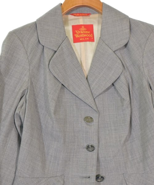 Vivienne Westwood RED LABEL（ヴィヴィアンウエストウッドレッドレーベル）カジュアルジャケット グレー サイズ:42(M位) レディース/2200665187018