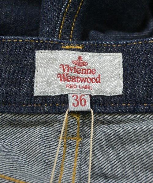 Vivienne Westwood RED LABEL（ヴィヴィアンウエストウッドレッドレーベル）デニムパンツ 紺 サイズ:36(XS位) レディース/2200666456014