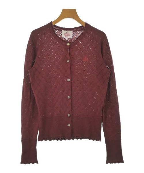 Vivienne Westwood RED LABEL(ヴィヴィアンウエストウッドレッドレーベル)カーディガン 赤 サイズ:40(M位)/2200666456021