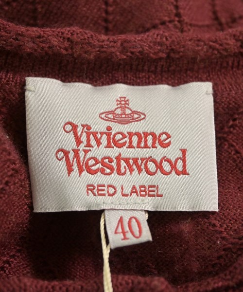 Vivienne Westwood RED LABEL（ヴィヴィアンウエストウッドレッドレーベル）カーディガン 赤 サイズ:40(M位) レディース/2200666456021