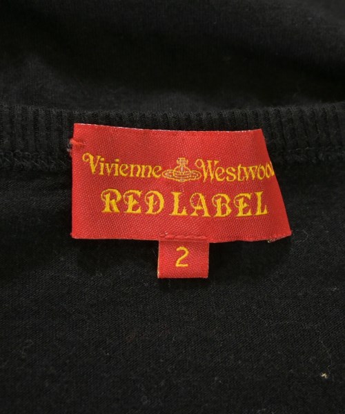 Vivienne Westwood RED LABEL（ヴィヴィアンウエストウッドレッドレーベル）Tシャツ・カットソー 黒 サイズ:2(M位) レディース/2200667939035