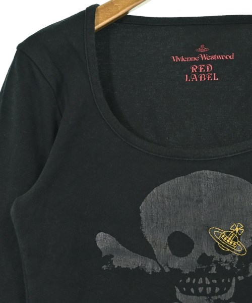 Vivienne Westwood RED LABEL（ヴィヴィアンウエストウッドレッドレーベル）Tシャツ・カットソー 黒 サイズ:2(M位) レディース/2200667939059