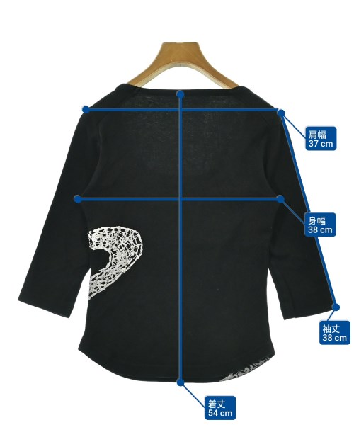 Vivienne Westwood RED LABEL（ヴィヴィアンウエストウッドレッドレーベル）Tシャツ・カットソー 黒 サイズ:2(M位) レディース/2200667939066