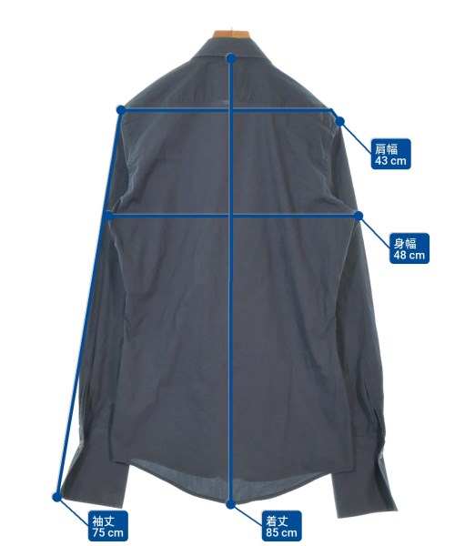 Vivienne Westwood MAN（ヴィヴィアンウエストウッドマン）カジュアルシャツ 紺 サイズ:2(M位) メンズ/2200664860110