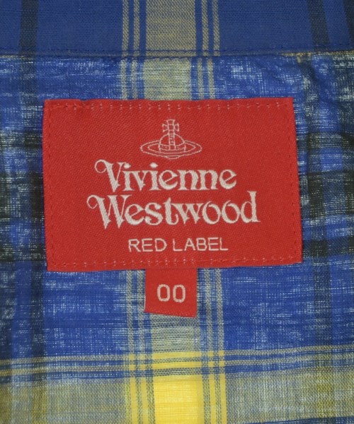 Vivienne Westwood RED LABEL（ヴィヴィアンウエストウッドレッドレーベル）カジュアルシャツ 青 サイズ:00(F) レディース/2200664860202