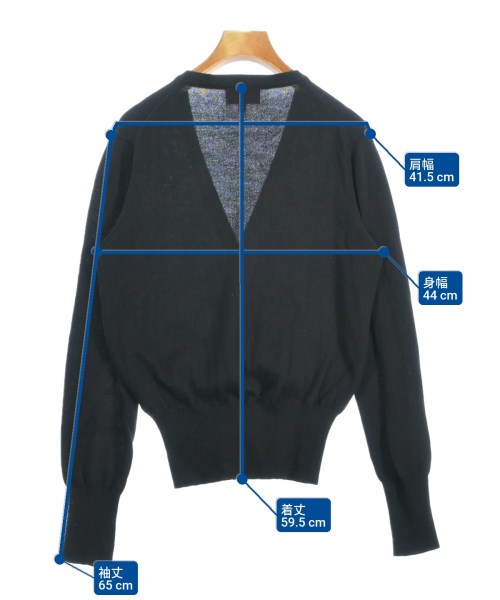 Vivienne Westwood RED LABEL（ヴィヴィアンウエストウッドレッドレーベル）カーディガン 黒 サイズ:L レディース/2200671940256