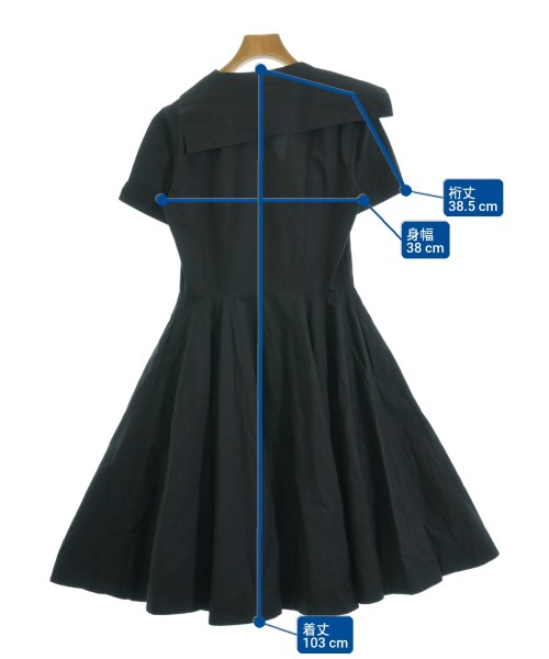 Vivienne Westwood RED LABEL（ヴィヴィアンウエストウッドレッドレーベル）ワンピース 黒 サイズ:2(M位) レディース/2200733714016