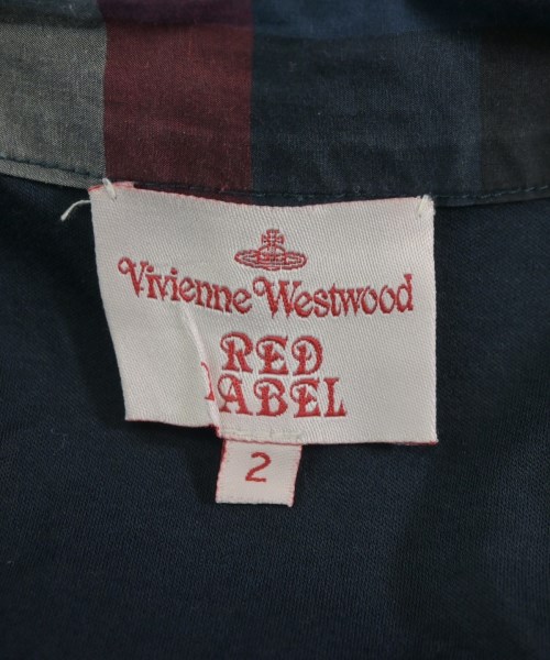 Vivienne Westwood RED LABEL（ヴィヴィアンウエストウッドレッドレーベル）ポロシャツ 紺 サイズ:2(M位) レディース/2200733714023
