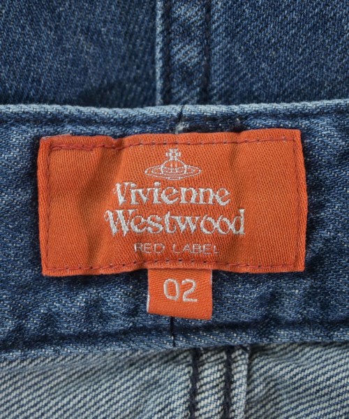 Vivienne Westwood RED LABEL（ヴィヴィアンウエストウッドレッドレーベル）デニムパンツ 紺 サイズ:2(M位) レディース/2200724664061