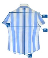 Vivienne Westwood RED LABEL（ヴィヴィアンウエストウッドレッドレーベル）カジュアルシャツ 青 サイズ:2(M位) レディース/2200684797038