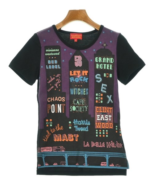 Vivienne Westwood RED LABEL(ヴィヴィアンウエストウッドレッドレーベル)Tシャツ・カットソー 黒 サイズ:2(M位)/2200686767077