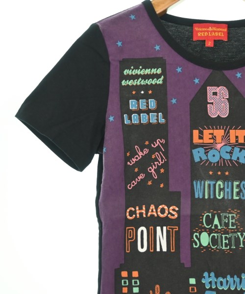 Vivienne Westwood RED LABEL（ヴィヴィアンウエストウッドレッドレーベル）Tシャツ・カットソー 黒 サイズ:2(M位) レディース/2200686767077