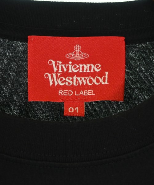 Vivienne Westwood RED LABEL（ヴィヴィアンウエストウッドレッドレーベル）Tシャツ・カットソー 黒 サイズ:01(S位) レディース/2200686767091