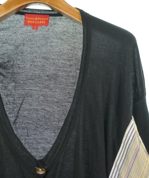 Vivienne Westwood RED LABEL（ヴィヴィアンウエストウッドレッドレーベル）カーディガン 黒 サイズ:2(M位) レディース/2200621211023