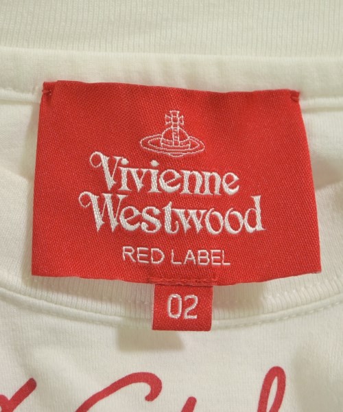 Vivienne Westwood RED LABEL（ヴィヴィアンウエストウッドレッドレーベル）Tシャツ・カットソー 白 サイズ:02(M位) レディース/2200625303175