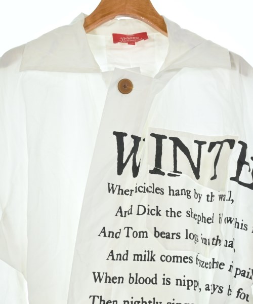 Vivienne Westwood RED LABEL（ヴィヴィアンウエストウッドレッドレーベル）シャツワンピース 白 サイズ:00(F) レディース/2200639936048