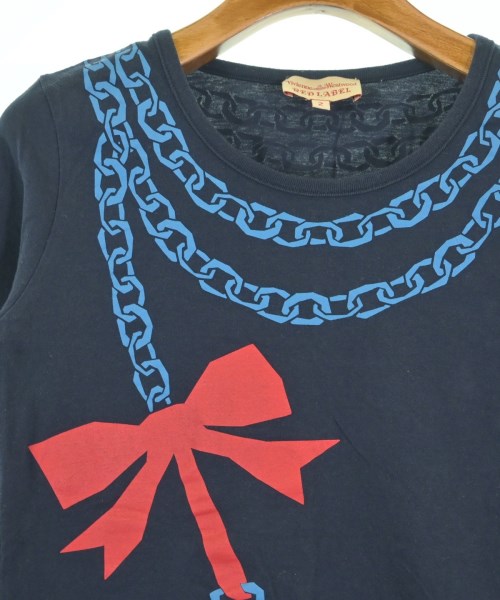 Vivienne Westwood RED LABEL（ヴィヴィアンウエストウッドレッドレーベル）Tシャツ・カットソー 紺 サイズ:2(M位) レディース/2200640381080