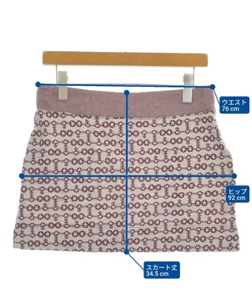 Vivienne Westwood RED LABEL（ヴィヴィアンウエストウッドレッドレーベル）ミニスカート 赤 サイズ:3(L位) レディース/2200629327085