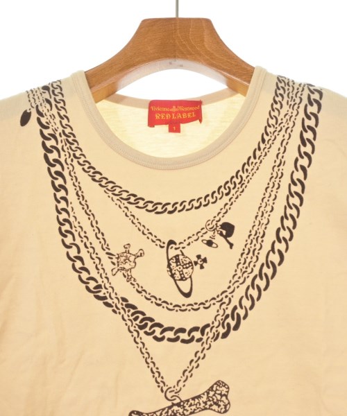 Vivienne Westwood RED LABEL（ヴィヴィアンウエストウッドレッドレーベル）Tシャツ・カットソー ベージュ サイズ:1(S位) レディース/2200629327177