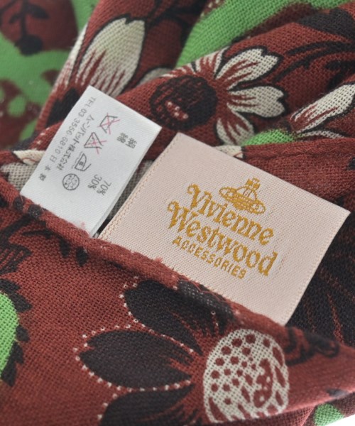 Vivienne Westwood RED LABEL（ヴィヴィアンウエストウッドレッドレーベル）マフラー 茶 サイズ:- レディース/2200629327214