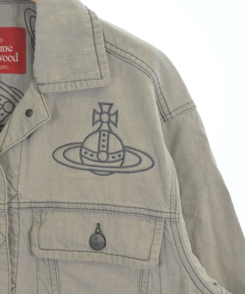 Vivienne Westwood RED LABEL（ヴィヴィアンウエストウッドレッドレーベル）デニムジャケット グレー サイズ:2(M位) レディース/2200635766014