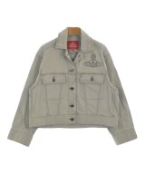 Vivienne Westwood RED LABEL（ヴィヴィアンウエストウッドレッドレーベル）デニムジャケット グレー サイズ:2(M位) レディース/2200635766014