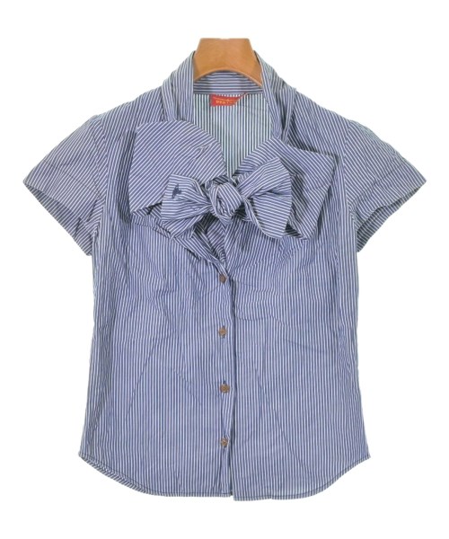 Vivienne Westwood RED LABEL(ヴィヴィアンウエストウッドレッドレーベル)ブラウス 紺 サイズ:2(M位)/2200626707057