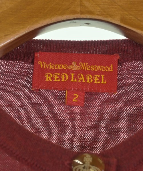 Vivienne Westwood RED LABEL（ヴィヴィアンウエストウッドレッドレーベル）カーディガン 赤 サイズ:2(M位) レディース/2200593244029