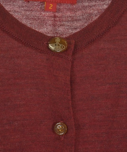 Vivienne Westwood RED LABEL（ヴィヴィアンウエストウッドレッドレーベル）カーディガン 赤 サイズ:2(M位) レディース/2200593244029