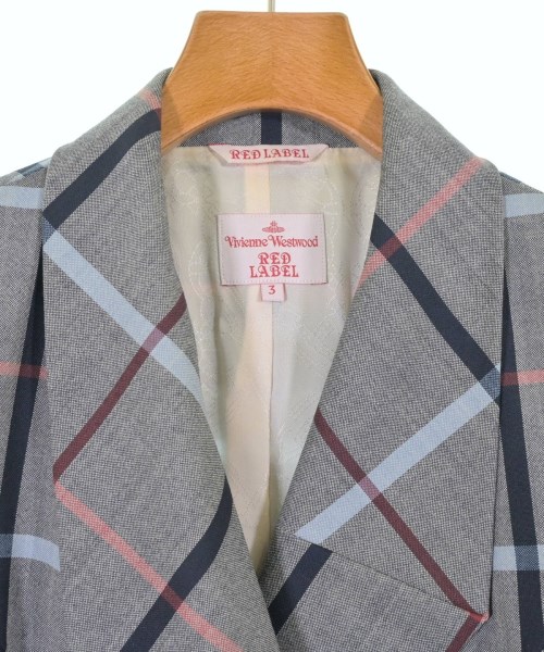 Vivienne Westwood RED LABEL（ヴィヴィアンウエストウッドレッドレーベル）カジュアルジャケット グレー サイズ:3(L位) レディース/2200622137063