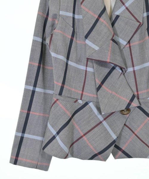 Vivienne Westwood RED LABEL（ヴィヴィアンウエストウッドレッドレーベル）カジュアルジャケット グレー サイズ:3(L位) レディース/2200622137063