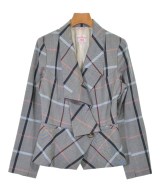 Vivienne Westwood RED LABEL（ヴィヴィアンウエストウッドレッドレーベル）カジュアルジャケット グレー サイズ:3(L位) レディース/2200622137063