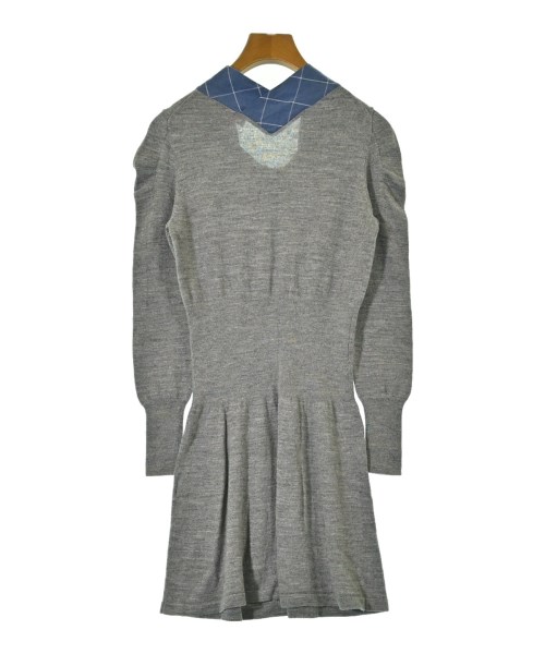 Vivienne Westwood RED LABEL（ヴィヴィアンウエストウッドレッドレーベル）ワンピース グレー サイズ:2(M位) レディース/2200624710059