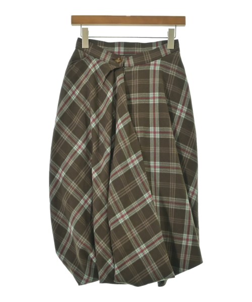 Vivienne Westwood RED LABEL（ヴィヴィアンウエストウッドレッドレーベル）ロング・マキシ丈スカート 茶 サイズ:2(M位) レディース/2200628838018