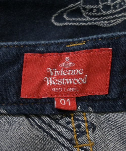 Vivienne Westwood RED LABEL（ヴィヴィアンウエストウッドレッドレーベル）デニムパンツ 紺 サイズ:01(S位) レディース/2200631488019