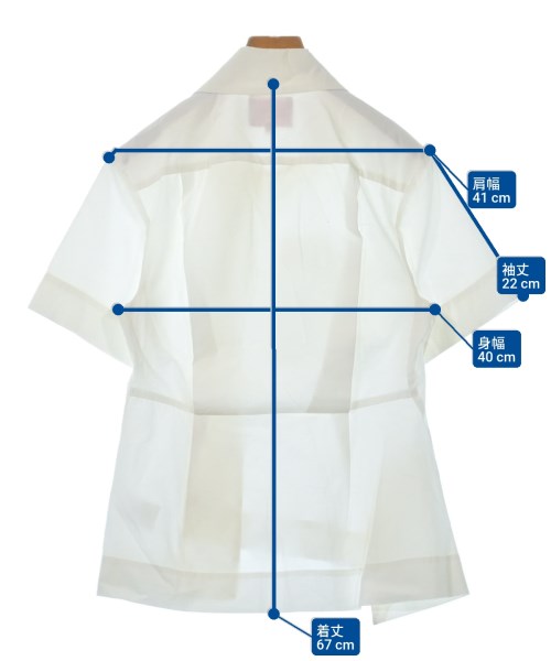 Vivienne Westwood RED LABEL（ヴィヴィアンウエストウッドレッドレーベル）ブラウス 白 サイズ:00(XS位) レディース/2200631488071