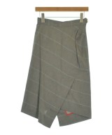 Vivienne Westwood RED LABEL（ヴィヴィアンウエストウッドレッドレーベル）ひざ丈スカート グレー サイズ:2(M位) レディース/2200634357046