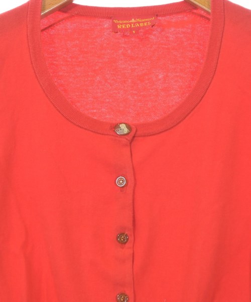 Vivienne Westwood RED LABEL（ヴィヴィアンウエストウッドレッドレーベル）カーディガン 赤 サイズ:1(S位) レディース/2200609168011