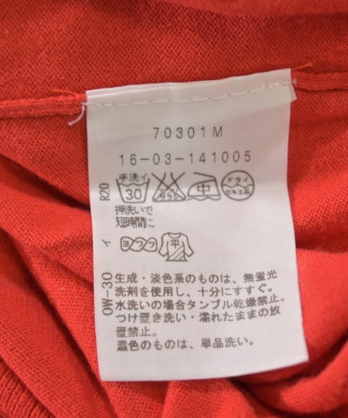 Vivienne Westwood RED LABEL（ヴィヴィアンウエストウッドレッドレーベル）カーディガン 赤 サイズ:1(S位) レディース/2200609168011