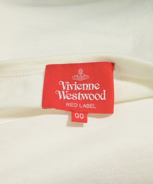 Vivienne Westwood RED LABEL（ヴィヴィアンウエストウッドレッドレーベル）Tシャツ・カットソー 白 サイズ:00(F) レディース/2200616709078