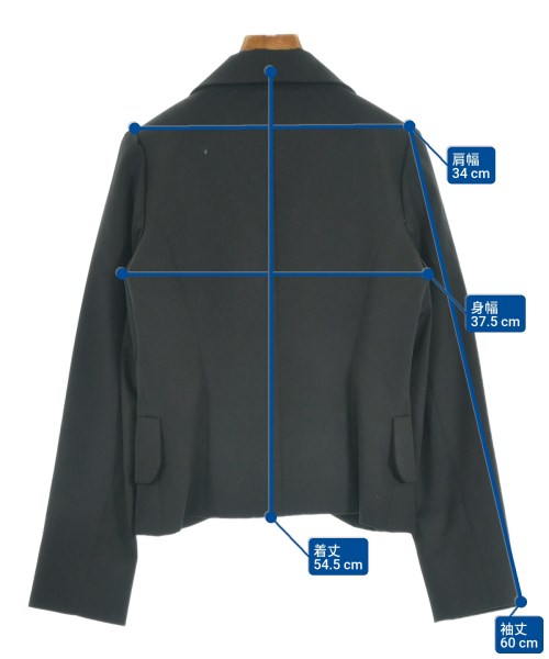 Vivienne Westwood RED LABEL（ヴィヴィアンウエストウッドレッドレーベル）カジュアルジャケット 黒 サイズ:02(M位) レディース/2200613452014