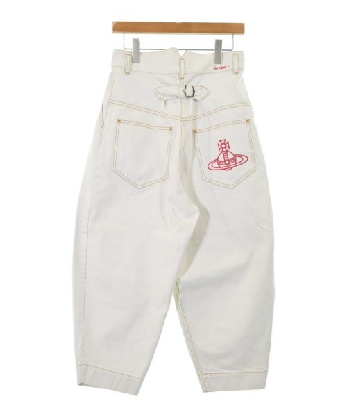Vivienne Westwood RED LABEL（ヴィヴィアンウエストウッドレッドレーベル）デニムパンツ 白 サイズ:2(M位) レディース/2200613452045