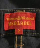 Vivienne Westwood RED LABEL（ヴィヴィアンウエストウッドレッドレーベル）デニムパンツ 黒 サイズ:2(M位) レディース/2200618094066