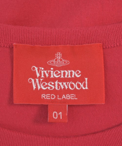Vivienne Westwood RED LABEL（ヴィヴィアンウエストウッドレッドレーベル）Tシャツ・カットソー 赤 サイズ:01(S位) レディース/2200617487043
