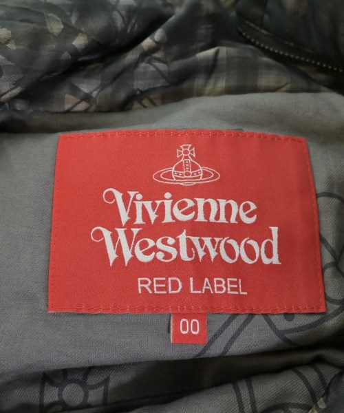 Vivienne Westwood RED LABEL（ヴィヴィアンウエストウッドレッドレーベル）ダウンジャケット/ダウンベスト グレー サイズ:00(F) レディース/2200608514017