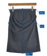 Vivienne Westwood RED LABEL（ヴィヴィアンウエストウッドレッドレーベル）ひざ丈スカート グレー サイズ:38(S位) レディース/2200667213081